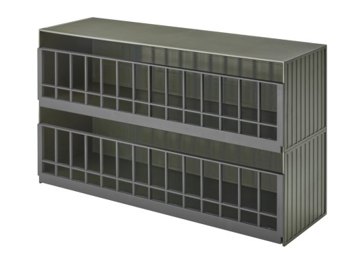 Úložný box na hračky YAMAZAKI Tower 5809, zelený